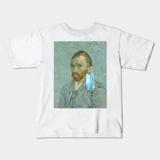 Van Gogh - Facemask Kids T-Shirt